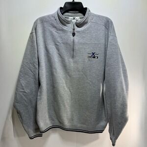 Celebrity Cruises Quarter-Zip‎ Sweatshirt Men's XL Gray